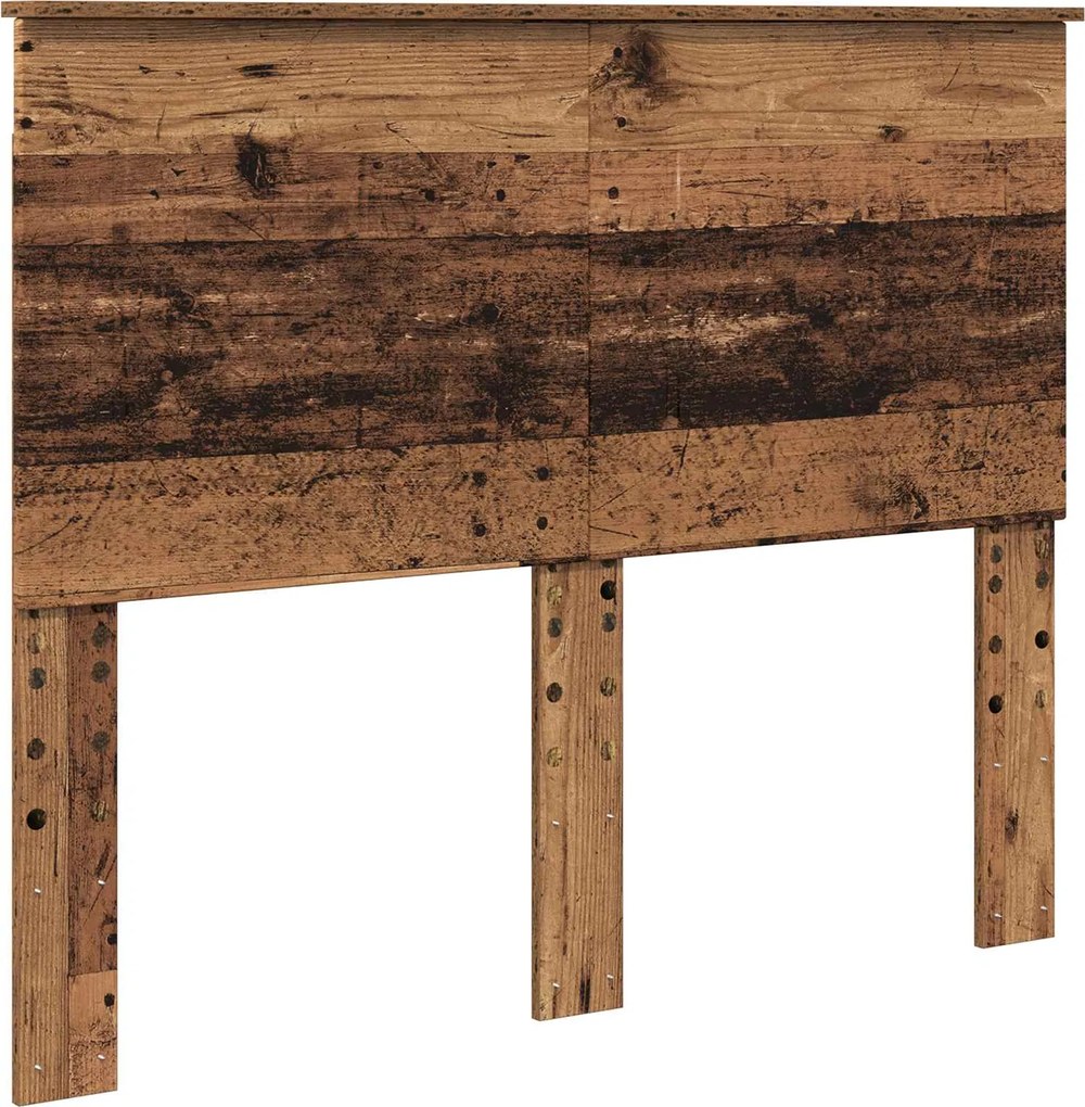 vidaXL Fejtámla Öreg fa 120 cm Faanyag