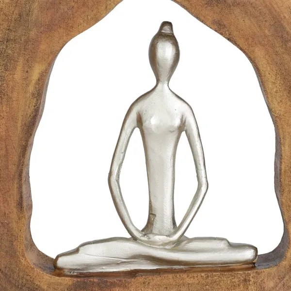 Eglo 427414 - Dekoráció KEMAMAN 27,2x28,5 cm fa/gyanta