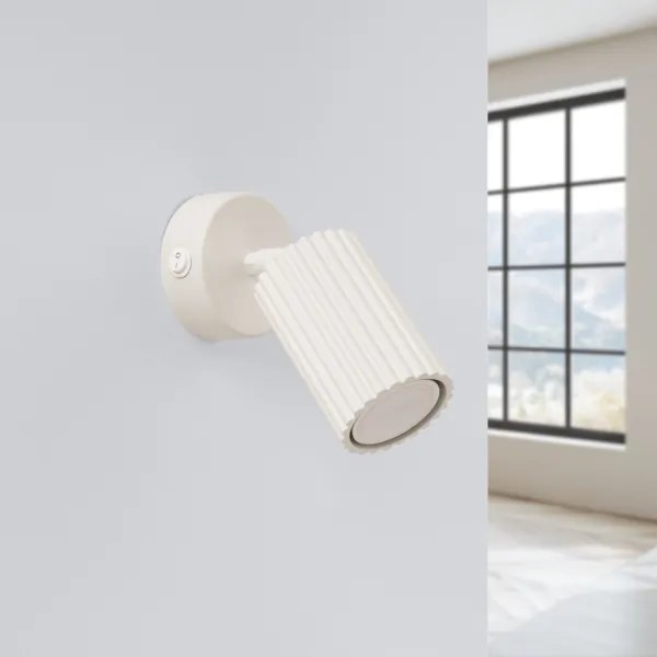 Brilagi - LED fali spotlámpa CRESTO 1xGU10/10W/230V krémszínű