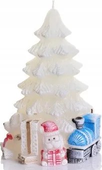 Karácsonyi gyertya Illatmentes karácsonyfa Bartek Candles Mikulás ajándék