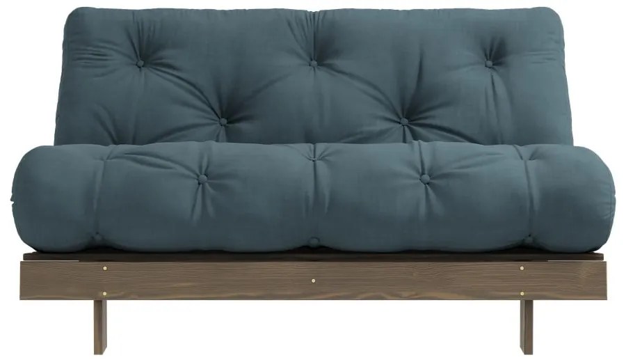 Petróleumkék kinyitható kanapé 140 cm Roots – Karup Design