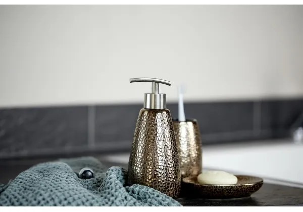 WENKO 69109800 - MARRAKESH fürdőszobai szett 12,5x41 cm barna