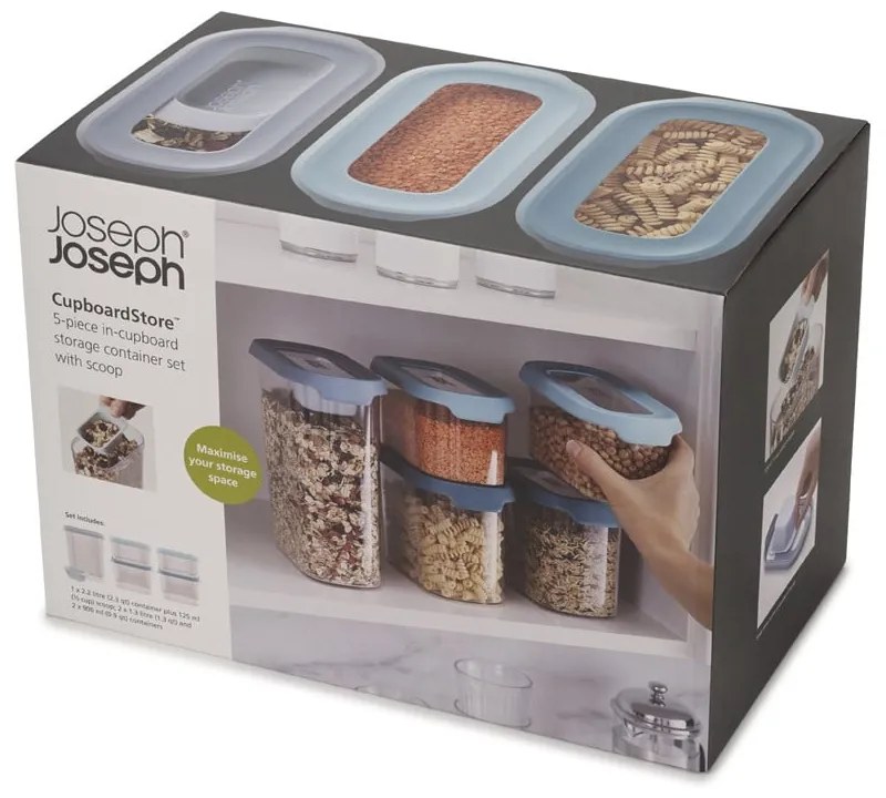 Doboz szett 5 db-os CupboardStore – Joseph Joseph