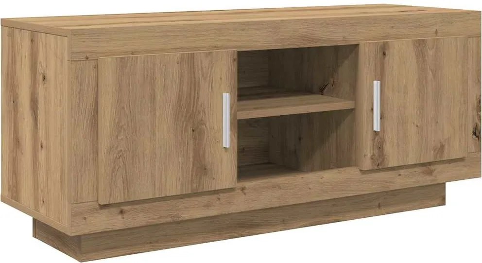 vidaXL TV szekrény Artisan tölgy 102 x 35 x 45 cm Faanyag