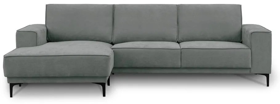 Sötétszürke sarokkanapé (bal oldali) Copenhagen – Scandic