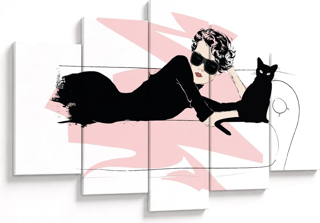 Kép - Fashion lady (150x105 cm)