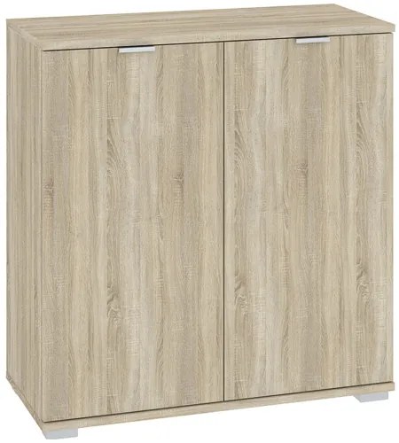 2 Ajtós Komód Tölgy Színben EASY 71,5 cm