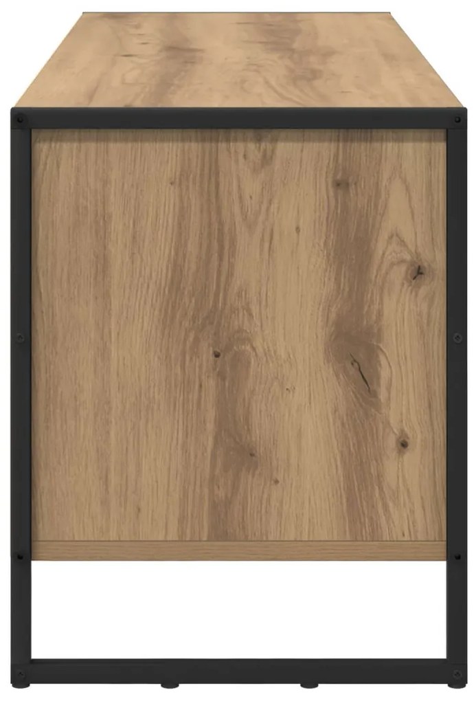 Cipőszekrény tárolóval Művészi tölgy 60 x 35 x 44 cm Faanyag