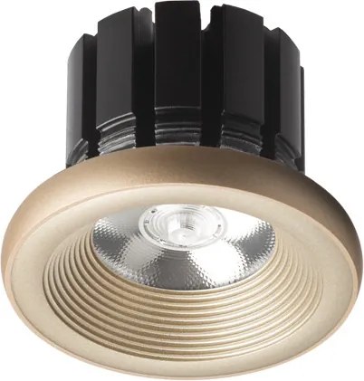 RENDL SHARM PLUS süllyesztett lámpa gyöngyházarany 230V LED 10W 24° 3000K