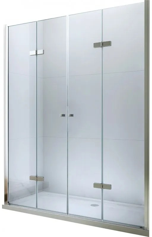 Mexen LIMA DUO összecsukható zuhanyajtó 180 cm, LIMA DUO AJTÓ 180