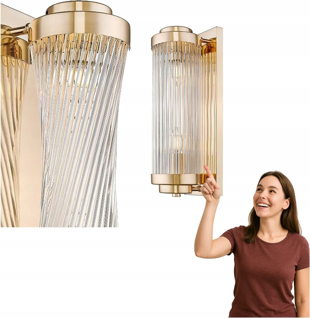 Fali lámpa Sergio W0528-02N-F7AC Zuma Line