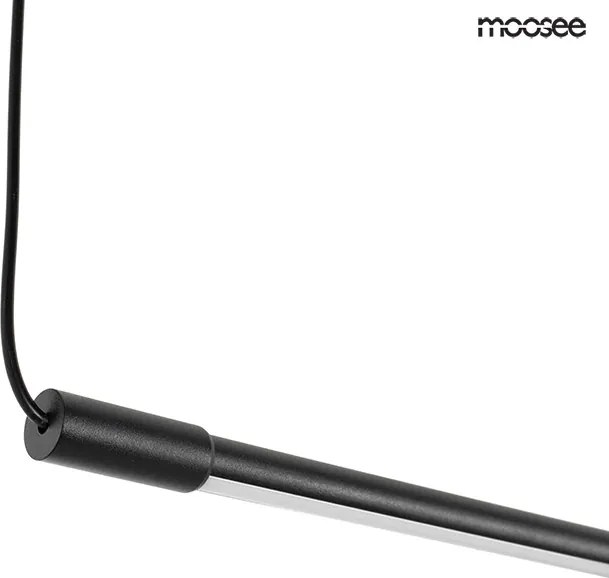 KING HOME MSE010100241 OMBRE Modern Led Függesztett Lámpa Fekete LED IP20