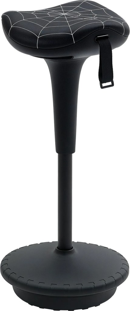 Vinsetto ergonomikus nyeregüléses forgózsámoly — állítható magasság 65,5–83,5 cm, 120° döntés, csúszásmentes talp | Aosom