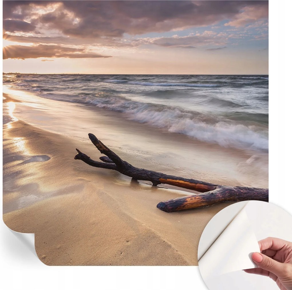 Dekoratív Öntapadós Tapéta Divatos Minták Nyugati tengerpart 250x250 cm