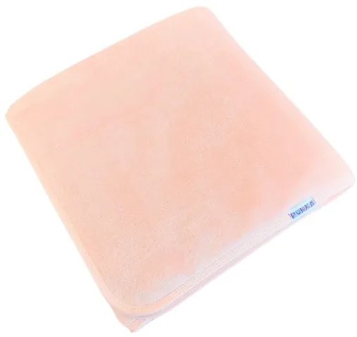 Barack színű dupla rétegű babatakaró – meleg fleece