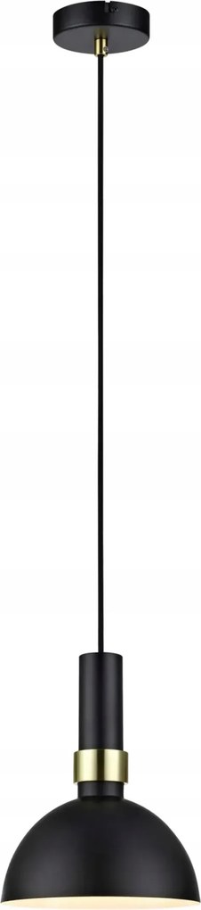 Markslöjd Larry függőlámpa fekete/réz