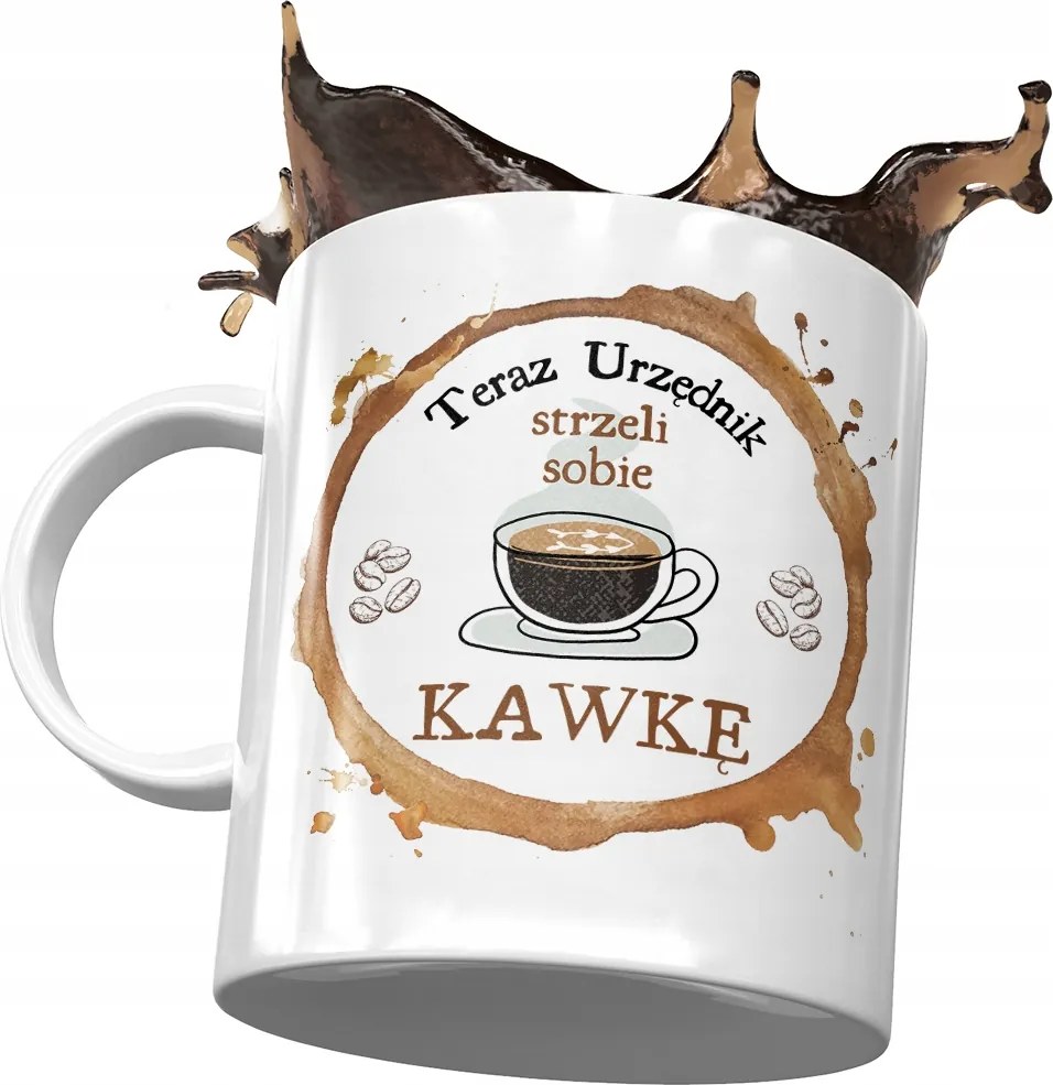 Bögre A Tisztviselőnek Lőttek Egy Kávét Ajándék Nyomtatott Fotóval