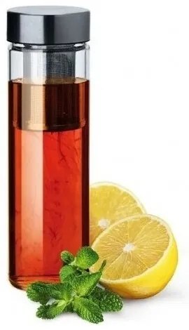 Simax 10110/MET Pure Aqua Bottle italos palack szűrővel 0,5 l