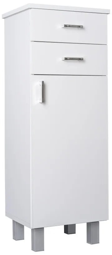 Viva STYLE fürdőszobai ÁLLÓSZEKRÉNY 100 POLCOS -2 fiók - BALOS - 35 x 33 x 100 cm