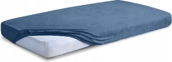 Frotte Classic gumis lepedő 190x210, 200x220x20, kék_25 Matex