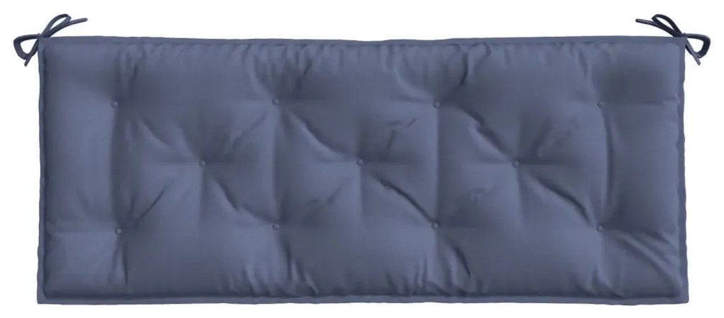 tengerészkék oxford szövet kerti padpárna 120 x 50 x 7 cm