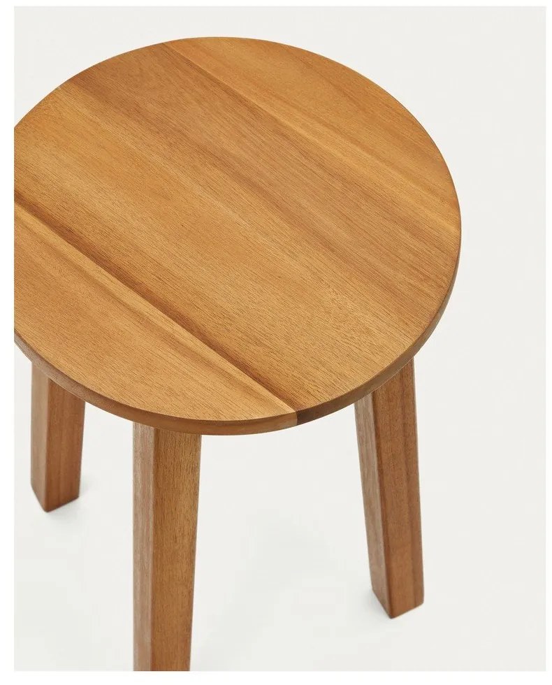 Natúr színű akácfa ülőke Amel – Kave Home