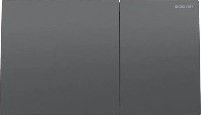 Geberit 115.622.QD.1 - Sigma70 nyomólap 25x14,6 cm fekete króm