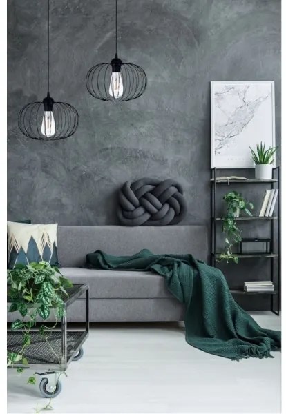 Csillár zsinóron BOCCA 2xE27/60W/230V