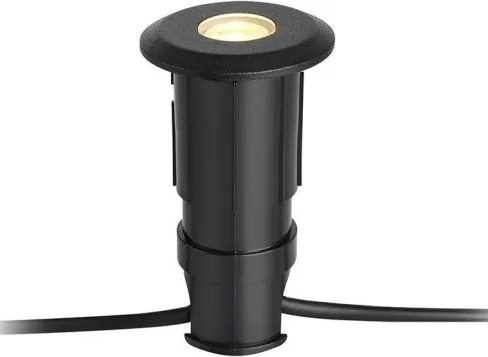 MARKSLÖJD 107285 GARDEN24 Kültéri Talajba Építhető Lámpa Fekete LED IP44