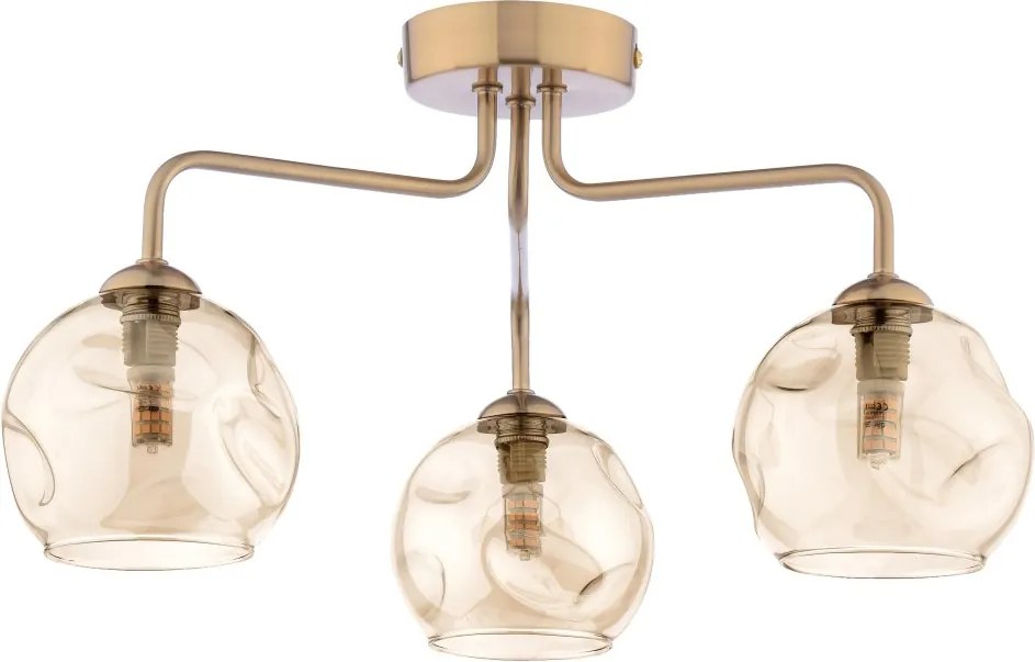 Dar Lighting modern mennyezeti lámpa feya antik bronz darfey0363-16