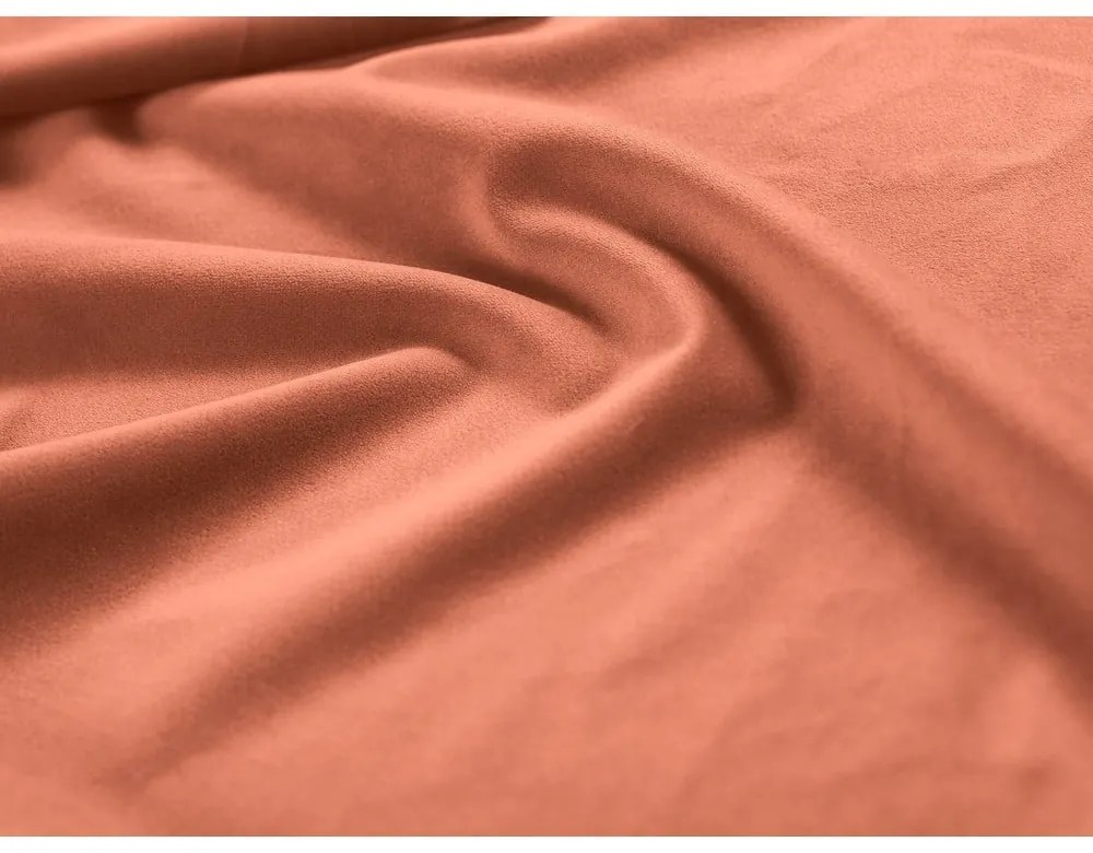 Rózsaszín bársony kanapé modul (variálható sarok) Lupine – Micadoni