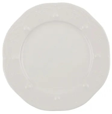 24 darabos fehér porcelán étkészlet