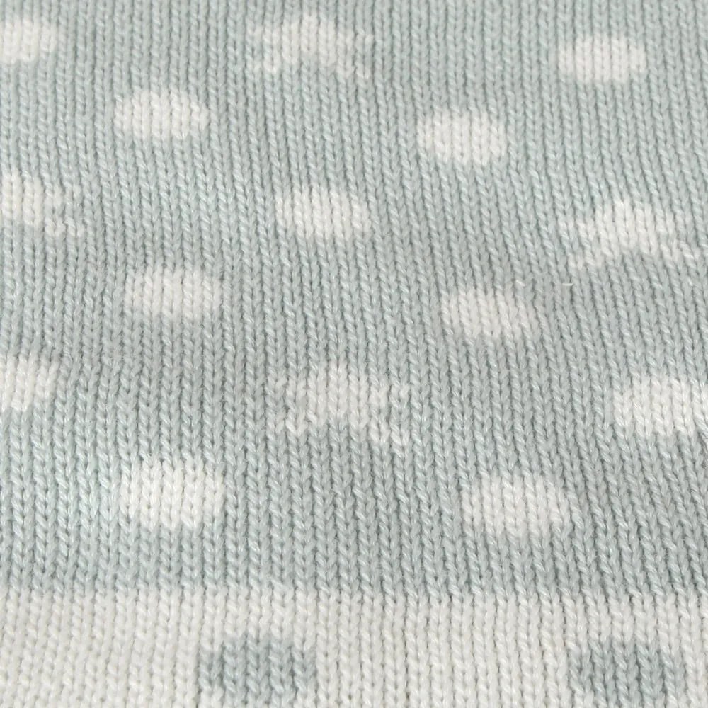Baby Baby Dots világoskék pamut gyerek takaró, 90 x 90 cm - Homemania Decor