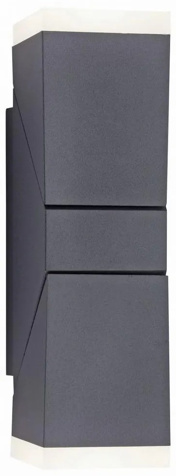 Paul Neuhaus 9722-13 - LED Kültéri fali lámpa RYAN 2xLED/5W/230V IP54