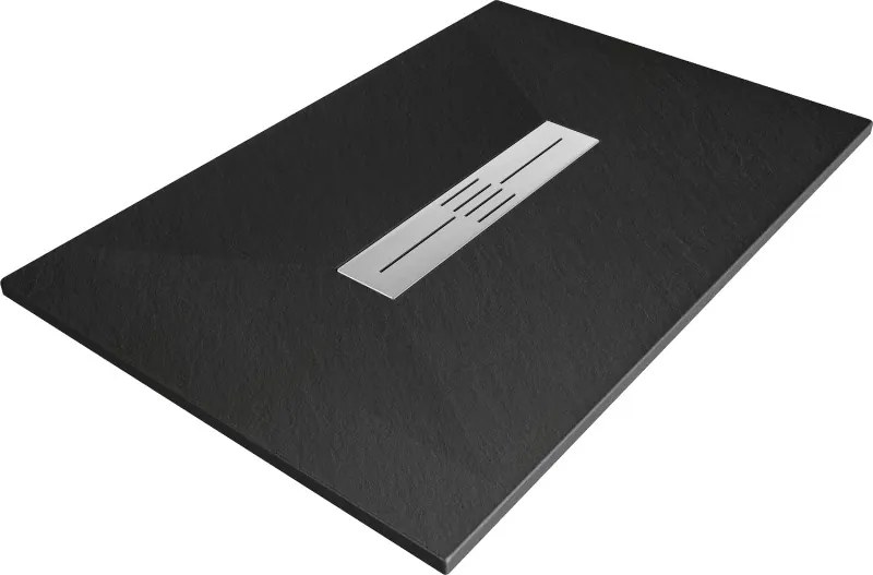 Mexen Toro téglalap alakú zuhanytálca SMC 110 x 80 cm, fekete - 43708011