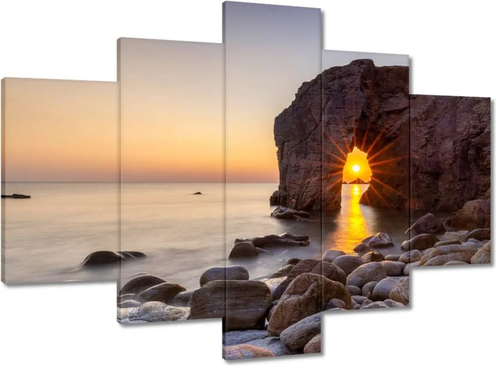 Képek 150x105 Naplemente Tenger Sziklák