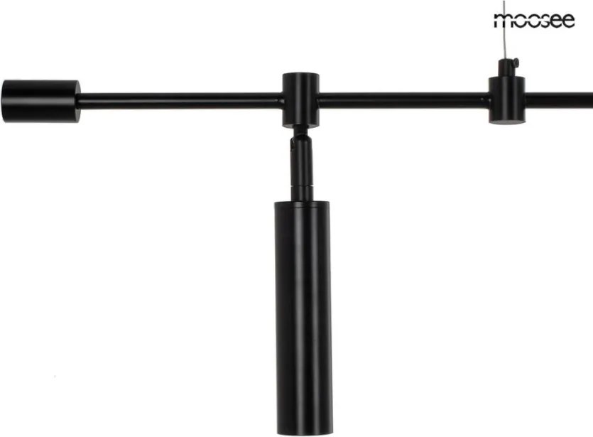KING HOME MSE010100333 TECHNICS Modern Függesztett Lámpa Fekete LED IP20
