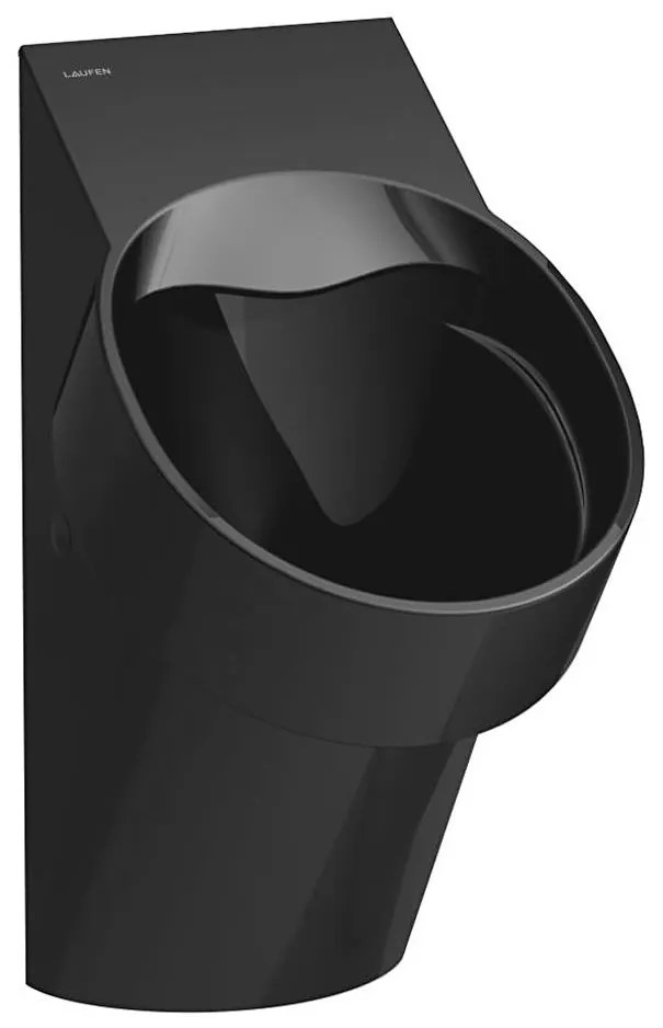 LAUFEN H8402867160001 - Szenzoros piszoár VAL 230V, hátsó bekötés, hátsó lefolyó, matt fekete