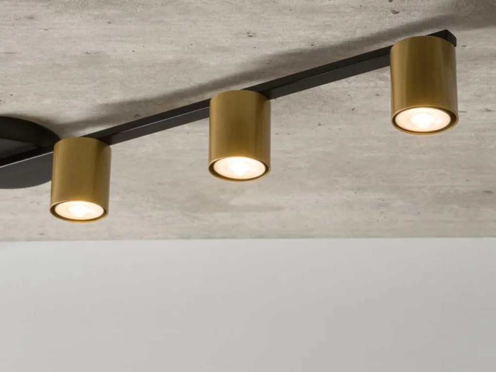 SIGMA LIGHTING 33438 SKY Modern Mennyezeti Lámpa Fekete, Arany GU10 IP20