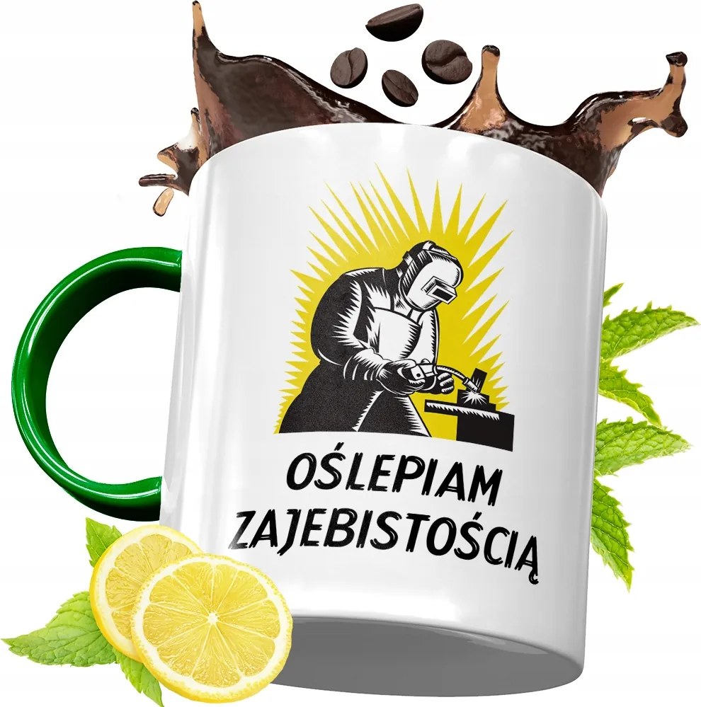 Zöld Bögre Hegesztőnek Születésnapra Ajándék