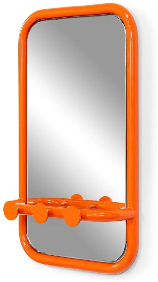 Fali tükör fogassal 35x60 cm Retro – Spinder Design