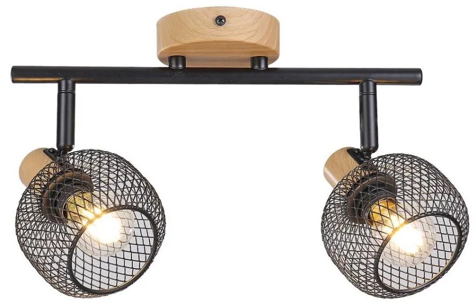 Rabalux Rabalux 3128 - Spotlámpa GRENDEL 2xE14/40W/230V RL3128