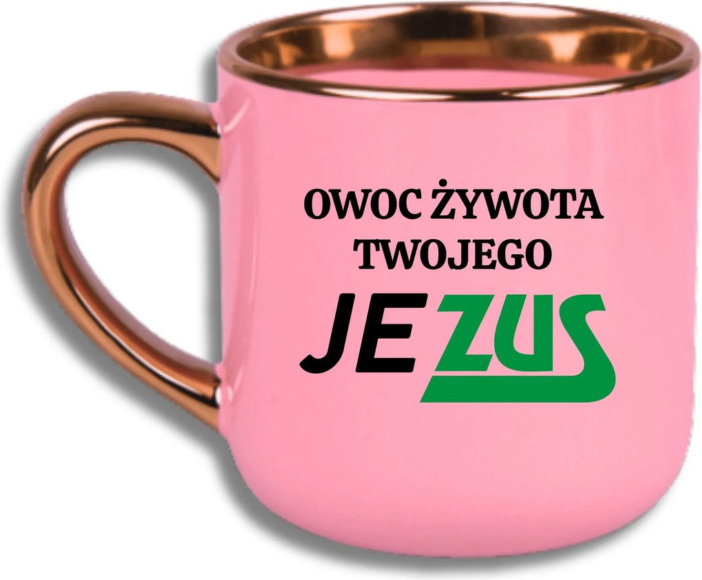 Bögre Rózsaszín Elegáns Nagy Vicces Ajándék Az Élet Gyümölcse