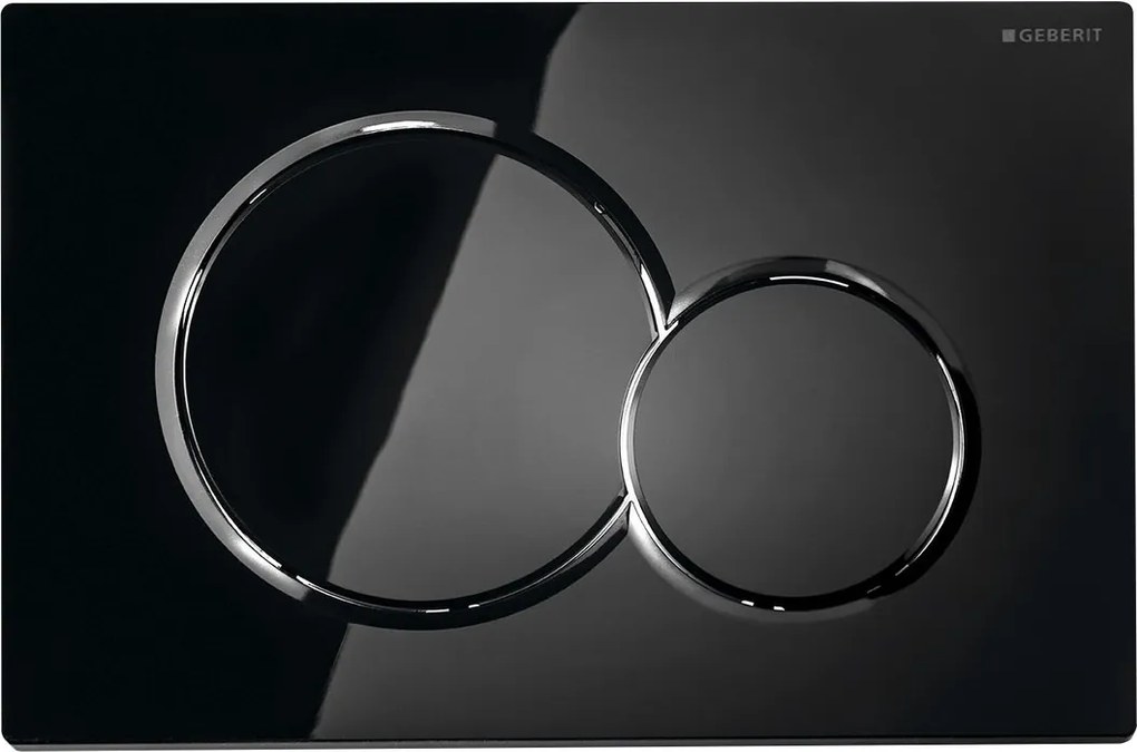 Geberit Sigma01 - Sigma01 vezérlőgomb, fekete fényes, 115.770.DW.5