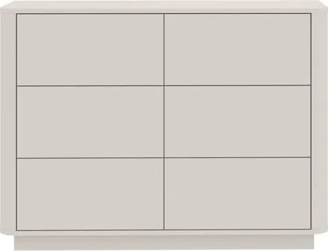 MOCHA CHEST OF DRAWERS 6S
