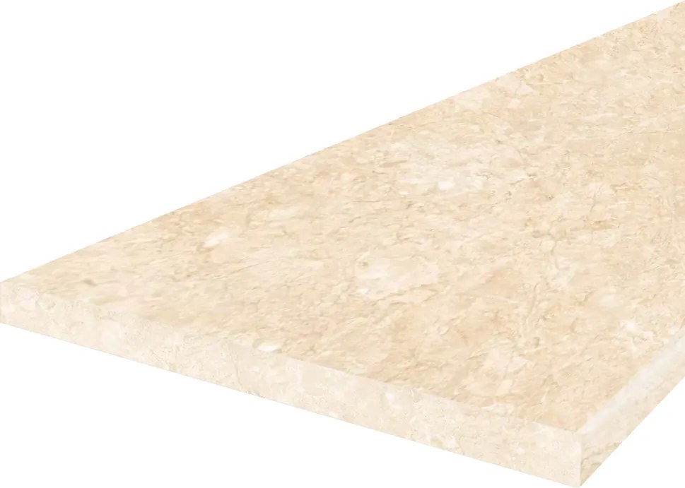 Munkalap, vastagság 2,8 cm, royal beigemarble