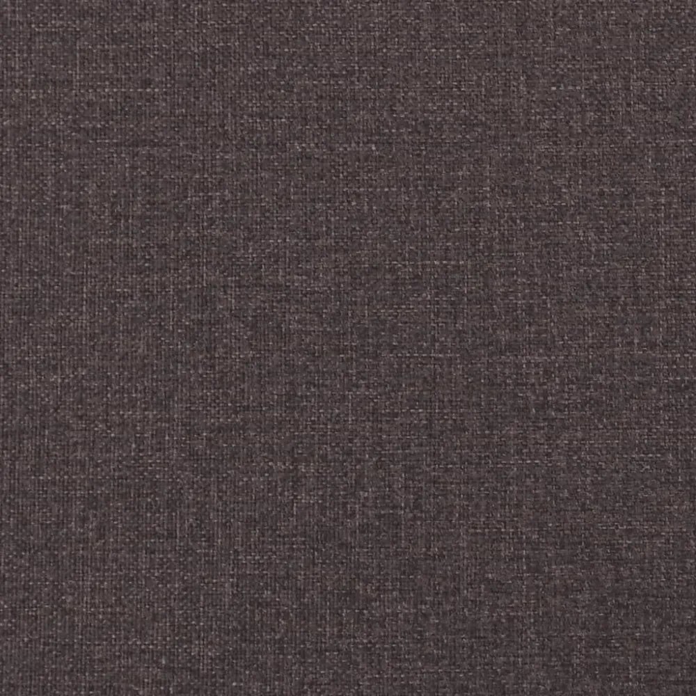 sötétbarna szövet Chesterfield kanapé
