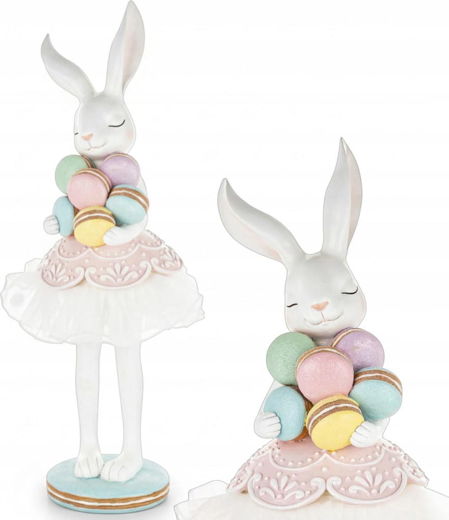 Nyuszi figura süti nyuszi dekoráció húsvét tavasz 55 cm