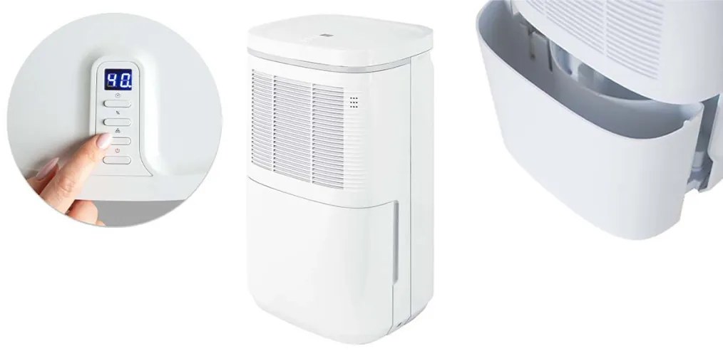 Páramentesítő LED kijelzővel 2,2l tartállyal