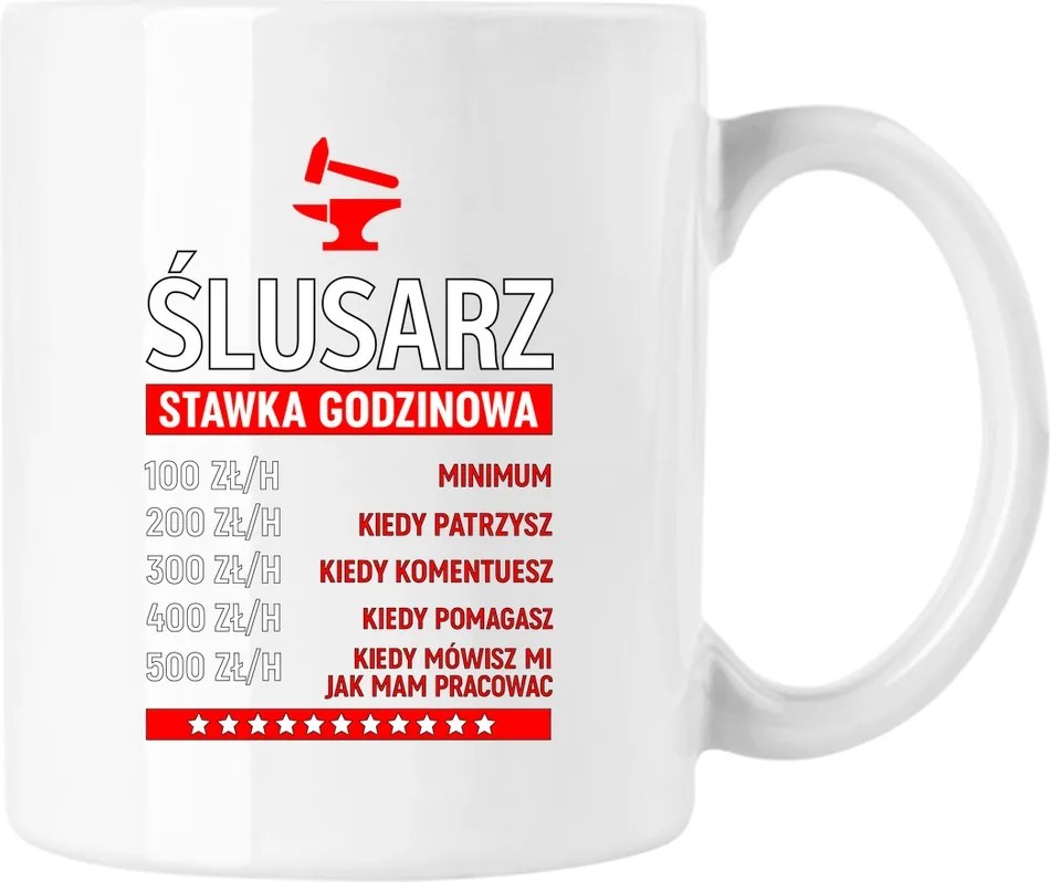 Lakatos bögre profi vicc fehér 330ml